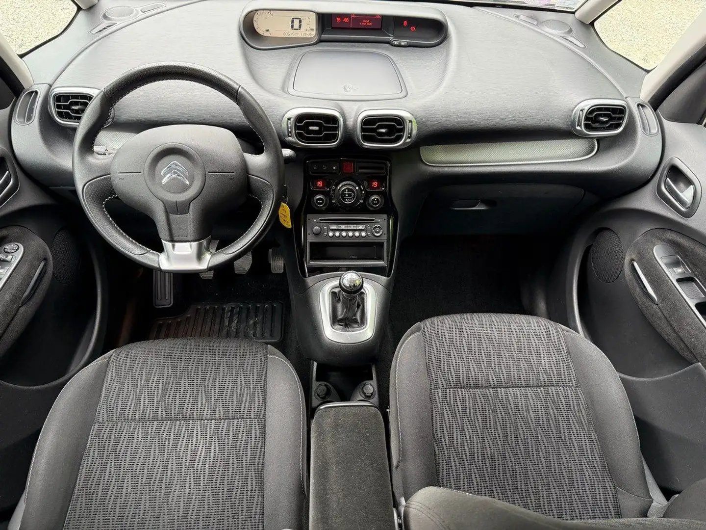 Citroen C3 Picasso 1.2i 110cv Exclusive 1ère main Blanc - 2