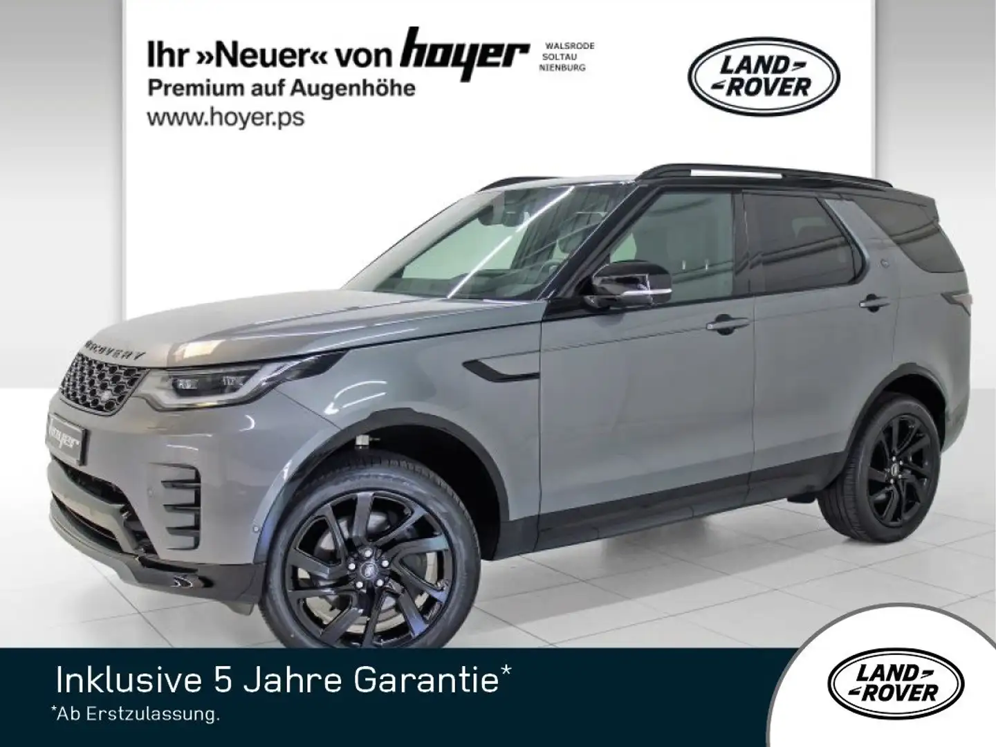 Land Rover Discovery 5 D350 Dynamic SE AWD 7Sitze AHK Pano Grau - 1