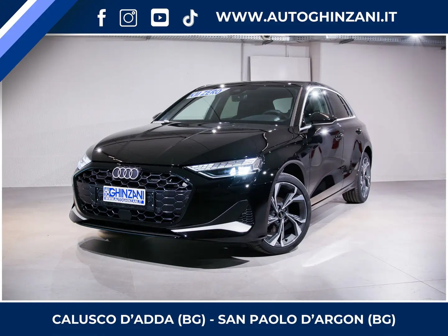 Audi A3 SPB 35 TFSI S tronic Business Advanced - "PREZZO Negro - 1