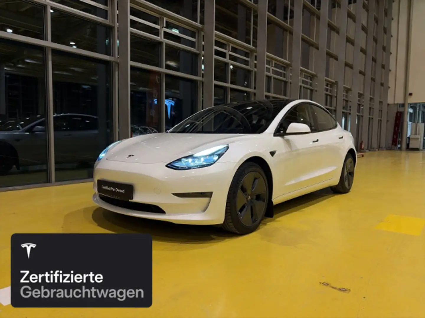 Tesla Model 3 Long Range AWD Weiß - 2