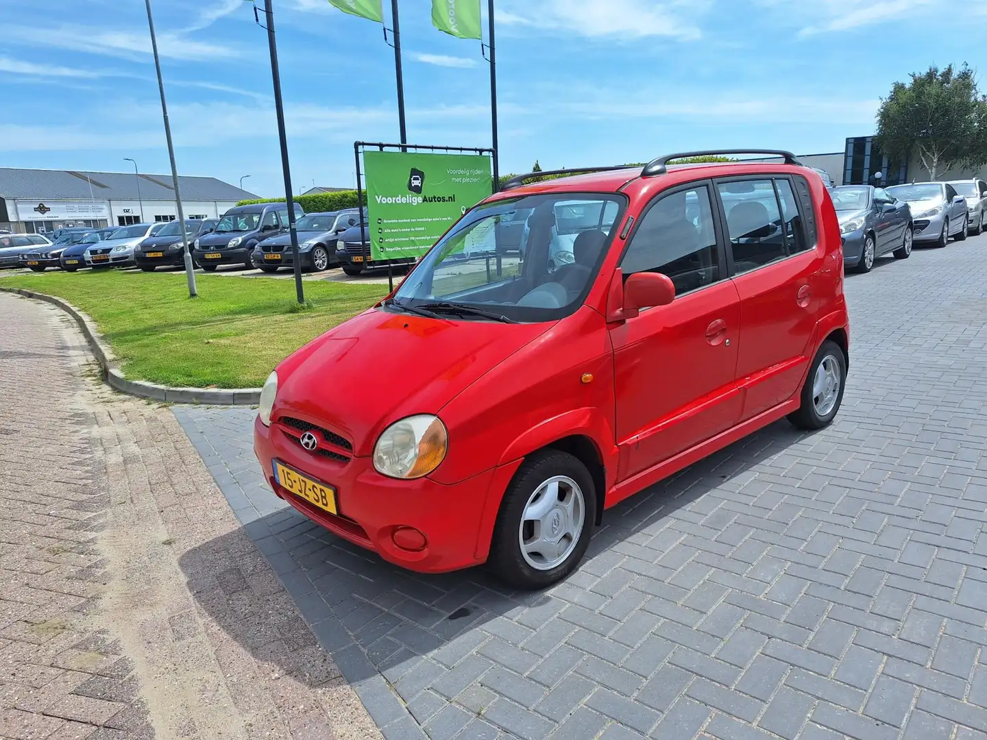 Hyundai Atos Multi 1.0i GLE / 88.361 km NAP / APK juni 2026 Rosso - 1