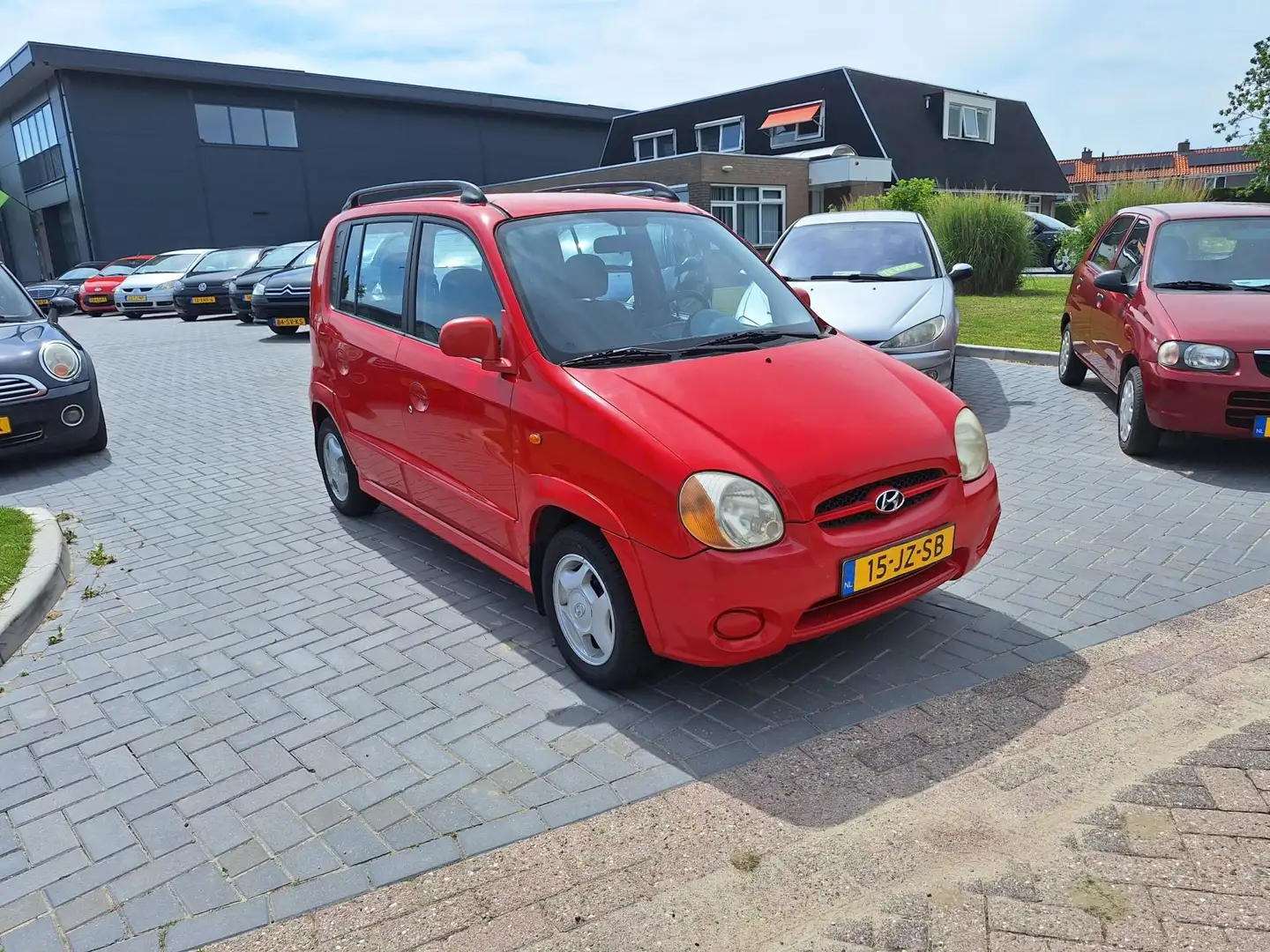 Hyundai Atos Multi 1.0i GLE / 88.361 km NAP / APK juni 2026 Rosso - 2