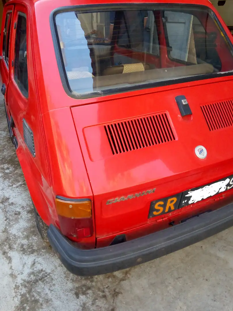 Fiat 126 giannini gp 650cc Červená - 2