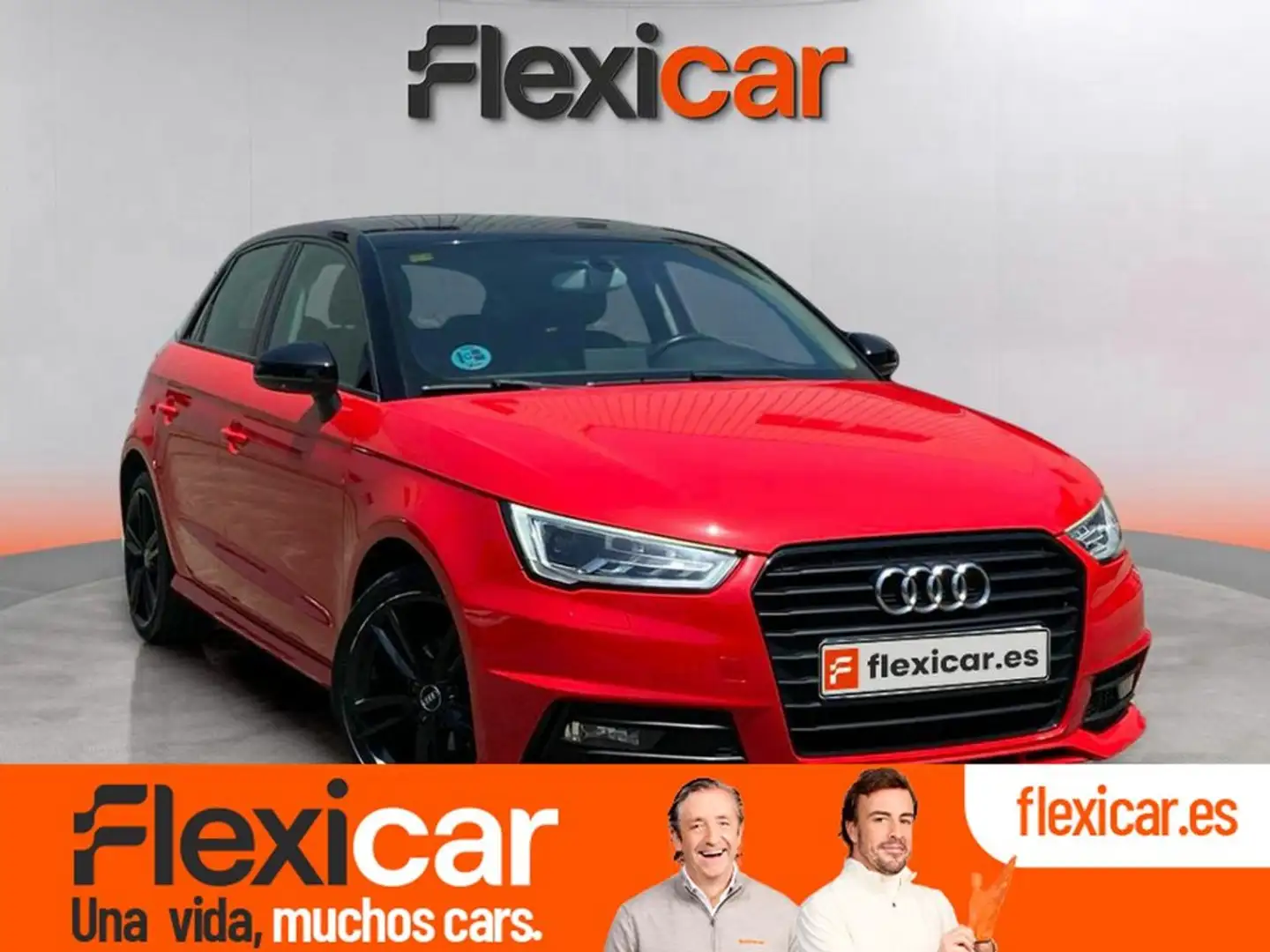 Audi A1 Sportback 1.0 TFSI Attraction Rojo - 1