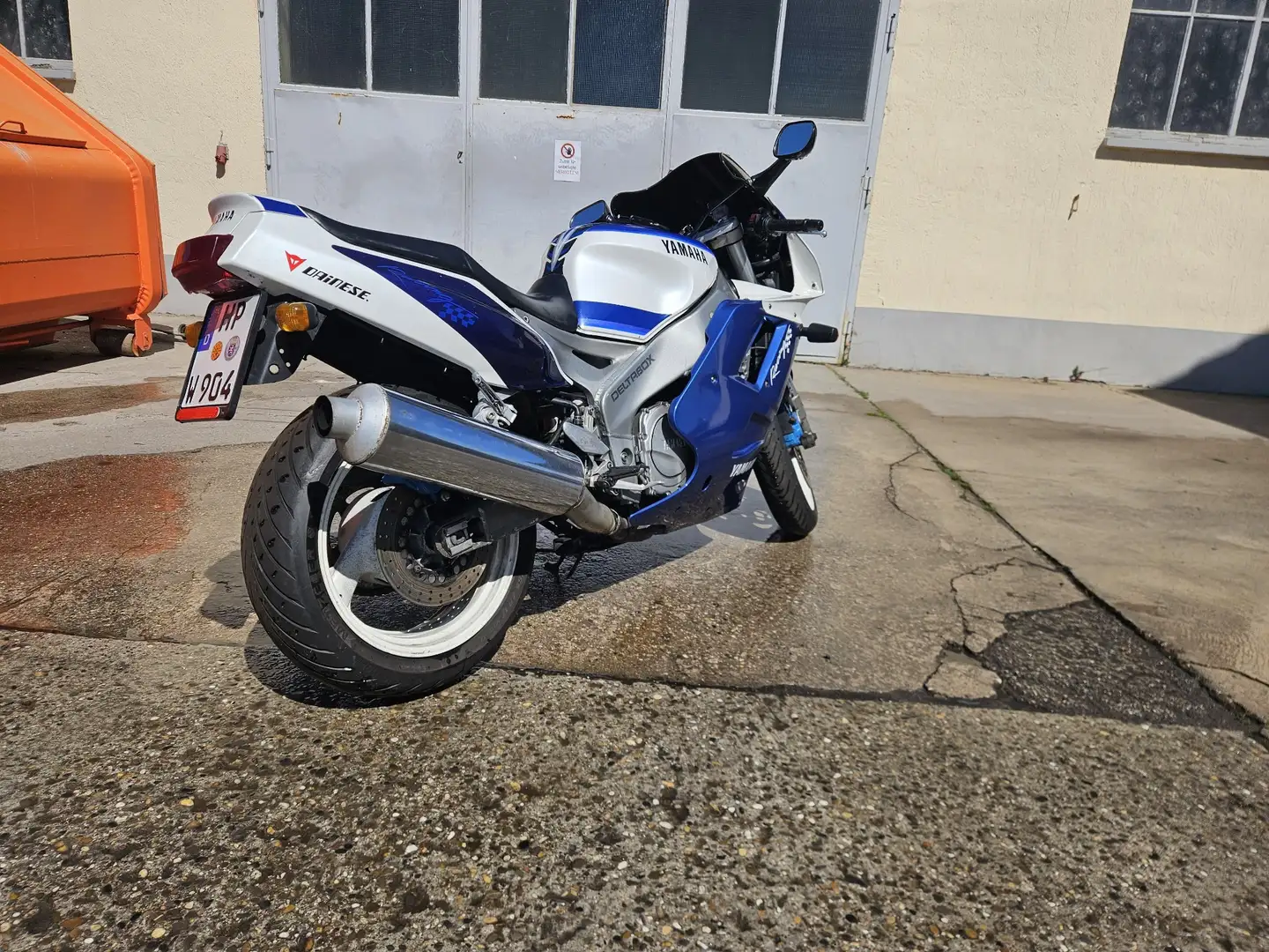 Yamaha FZR 1000 Bleu - 1