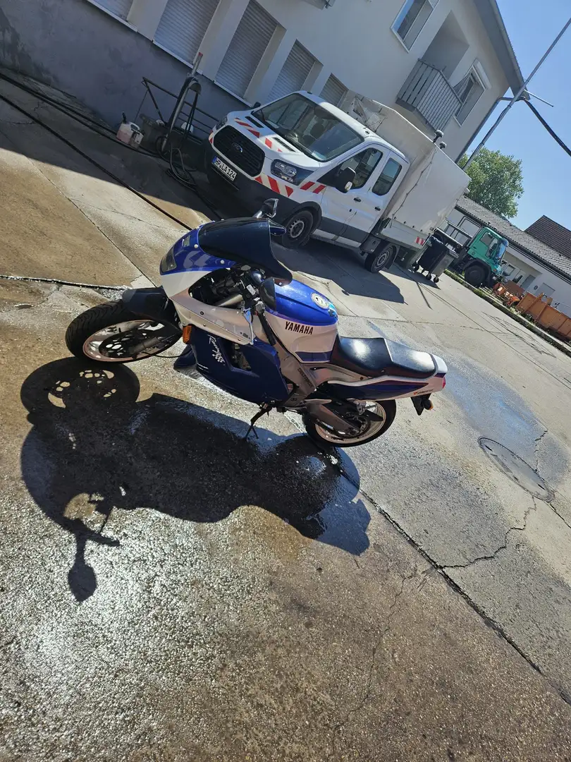Yamaha FZR 1000 Bleu - 2