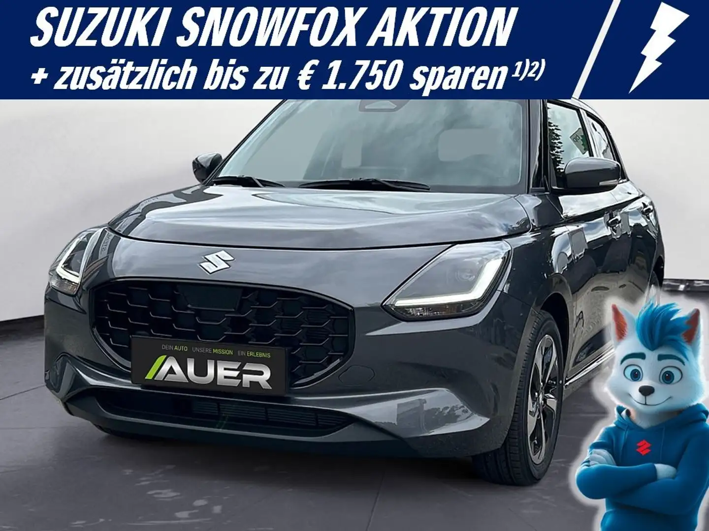 Suzuki Swift 1,2 Hybrid Flash | ab 18.540,- Grau - 1