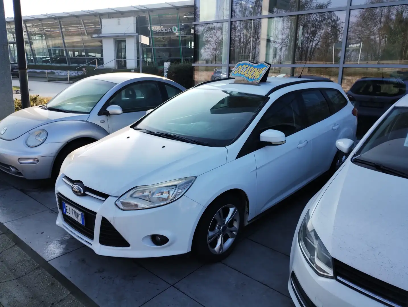 Ford Focus Focus III 2011 SW SW 1.6 tdci 115cv Bianco - 2