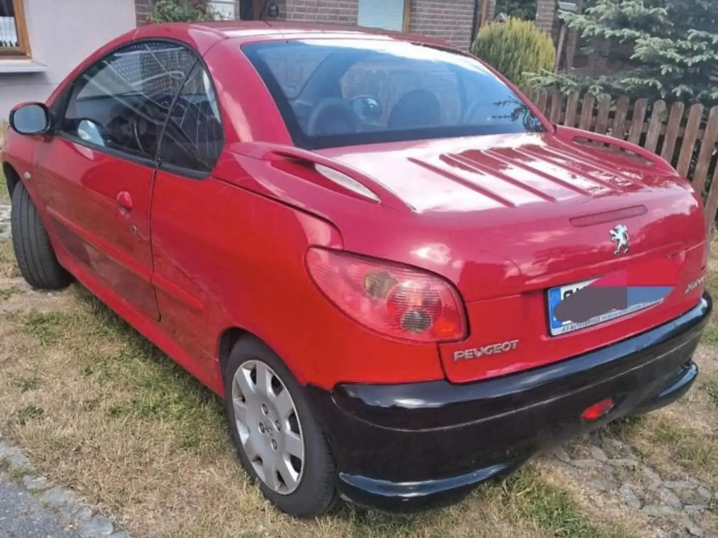 Peugeot 206 206 CC 110 Rot - 2