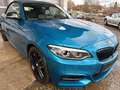 BMW 240 Aut/Cabrio/Navi Prof/Harman Kardon/RFK/usw Bleu - thumbnail 2