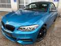 BMW 240 Aut/Cabrio/Navi Prof/Harman Kardon/RFK/usw Bleu - thumbnail 11