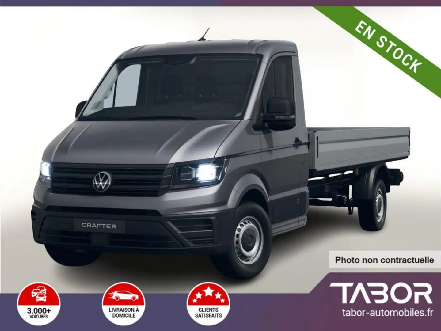Volkswagen Crafter Pritsche 35 2.0 TDI 140 L4 Gris - 1
