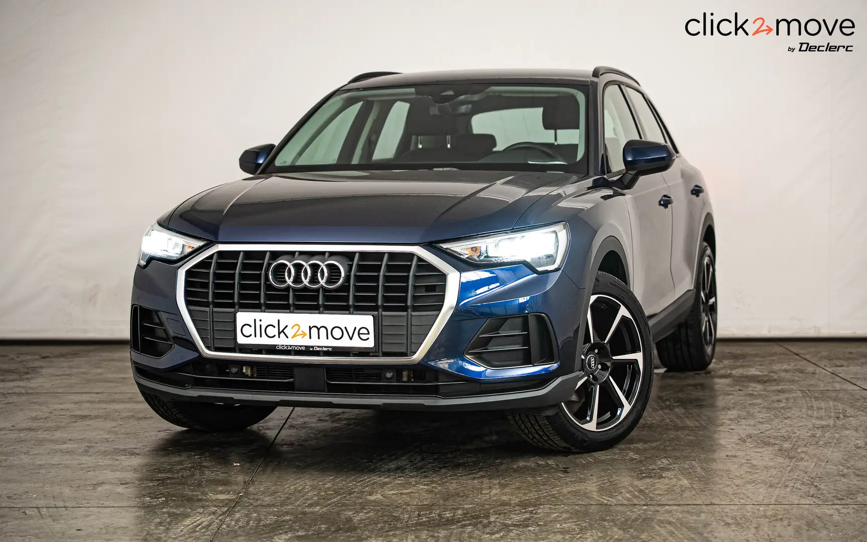 Audi Q3 Q3 35 TFSI Advanced S tronic Blauw - 1