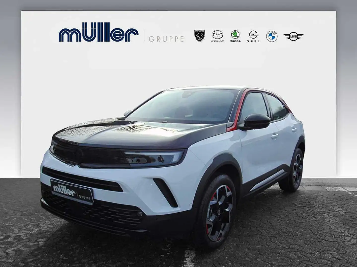 Opel Mokka 1.2 DI Turbo Automatik GS Weiß - 1