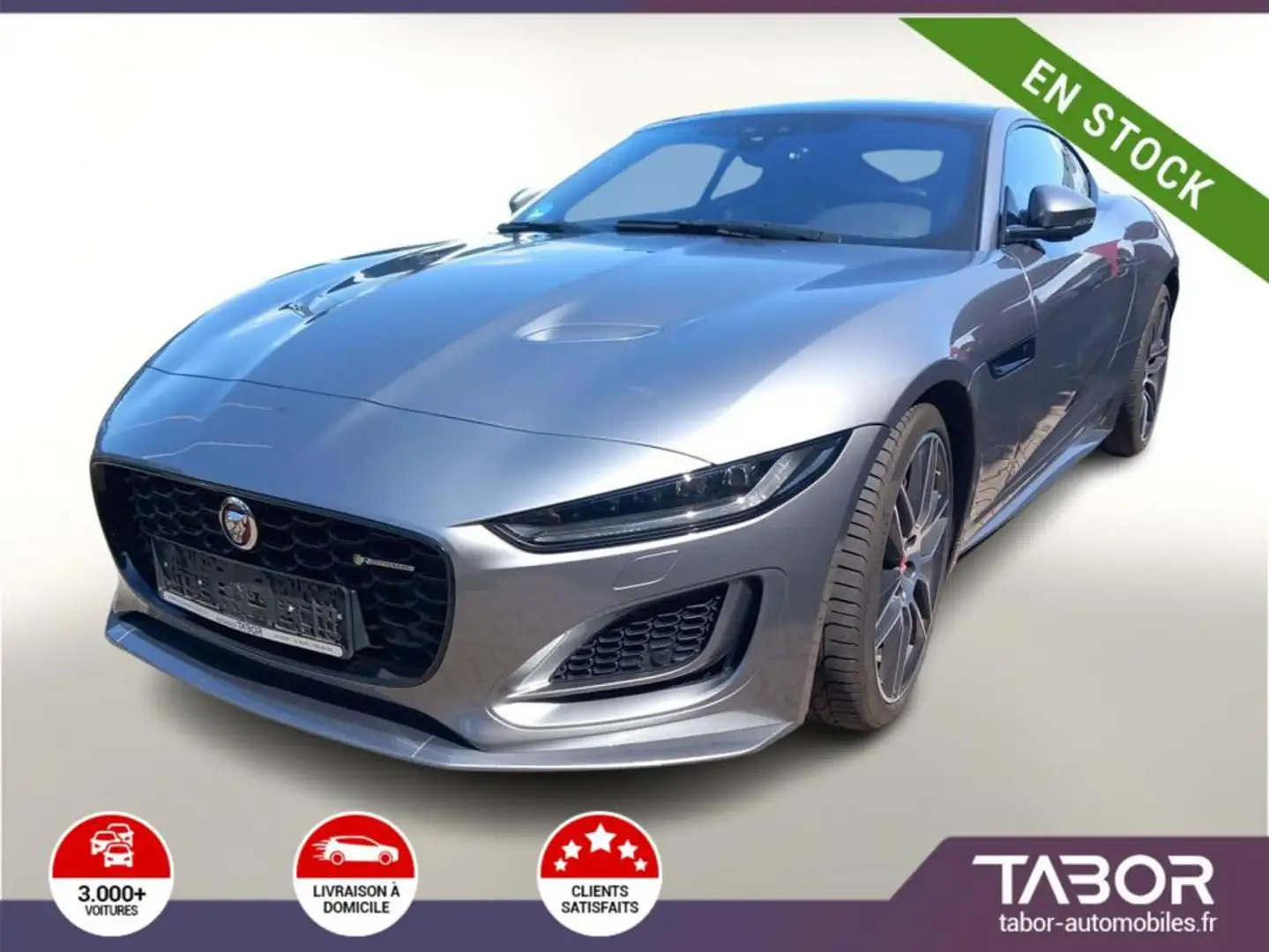 Jaguar F-Type 2.0 P300 R-Dynamic LED GPS cuir Gris - 1