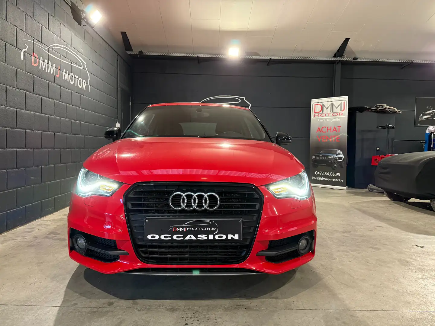 Audi A1 A1 1.6 TDi Ambition S line Rot - 2