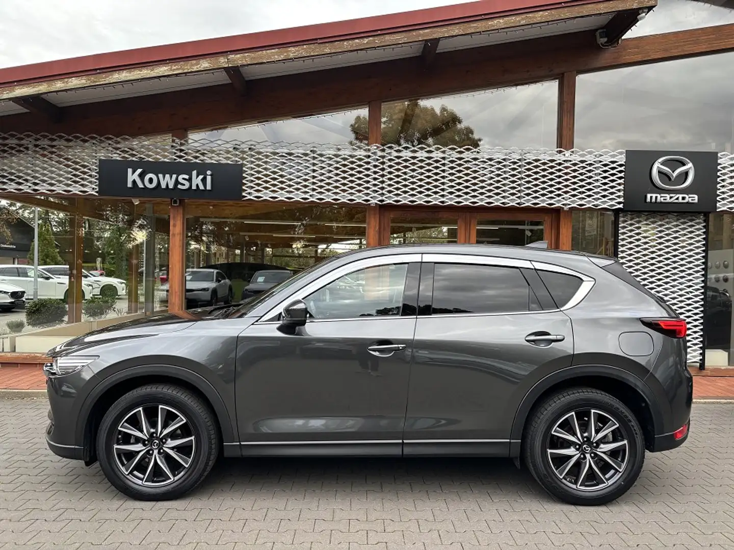 Mazda CX-5 Sportsline 194PS*AWD*AHK*Abstandstempomat*360°Kame Gris - 2