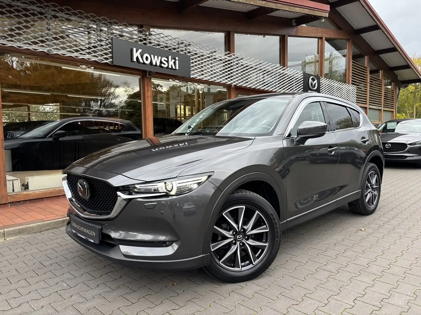 Mazda CX-5 Sportsline 194PS*AWD*AHK*Abstandstempomat*360°Kame Gris - 1