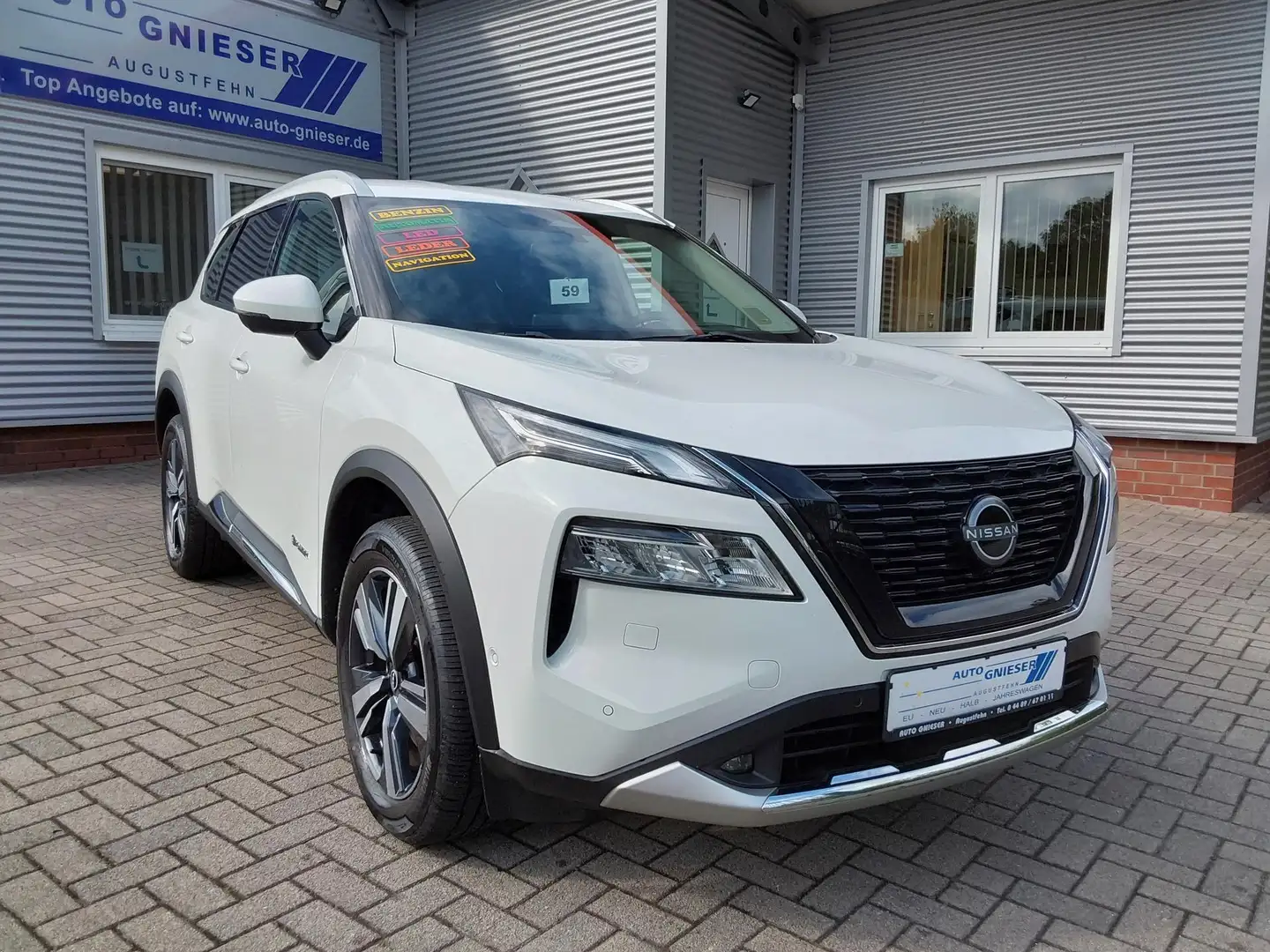 Nissan X-Trail e-POWER 4x4 e-4ORCE Tekna ACC/APP/LED/PDC/SHZ 1... Biały - 1