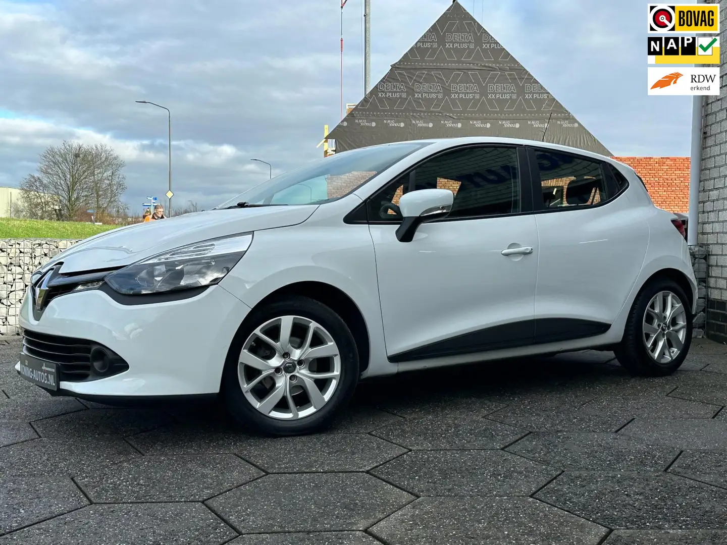 Renault Clio 1.5 dCi ECO Dynamique|Groot Navi|5Deurs|LM velgen| Weiß - 1