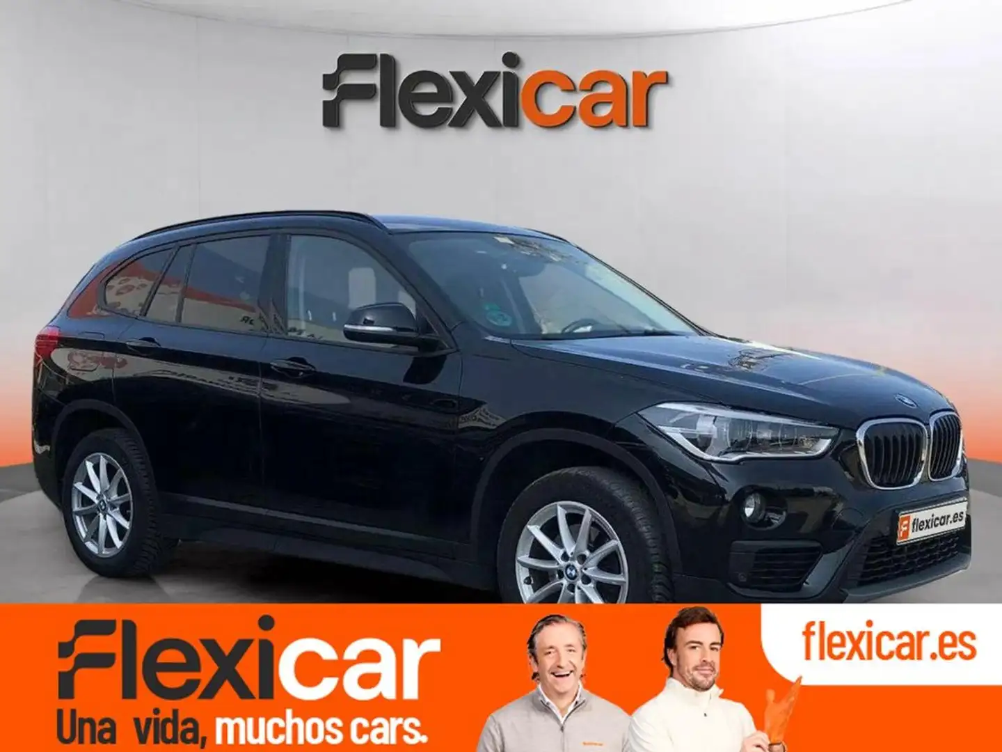 BMW X1 sDrive18d Negro - 1
