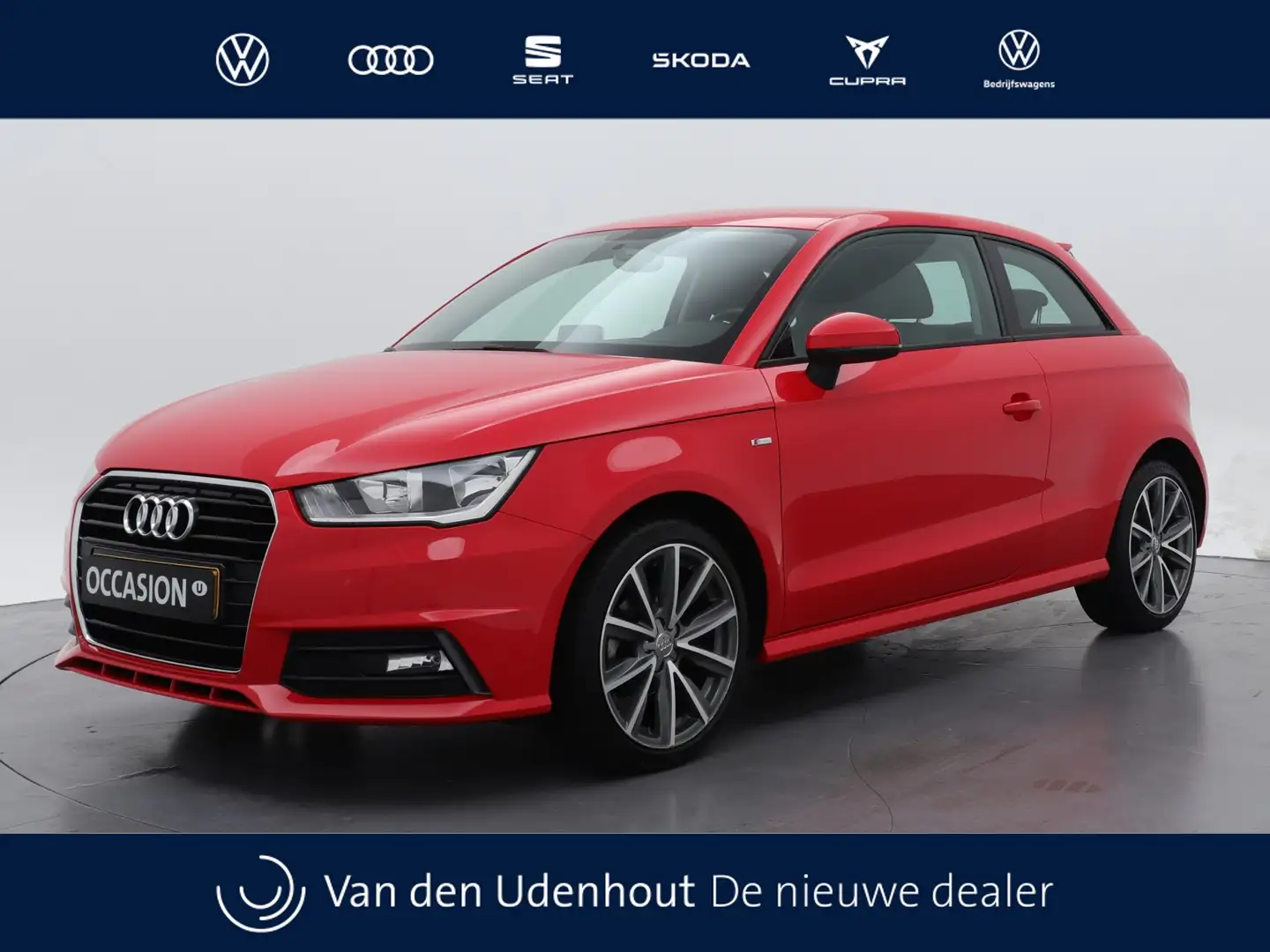 Audi A1 1.0 TFSI Advance Rood - 1