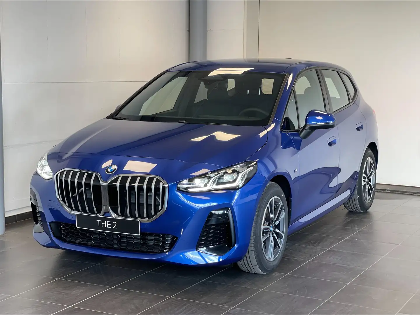 BMW 218 Active Tourer dA Bleu - 2