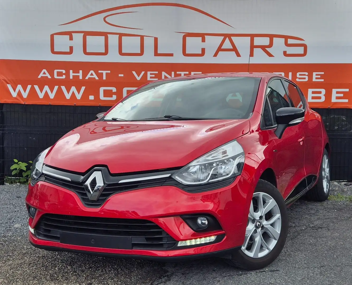 Renault Clio 0.9 TCe Limited -EU6-GARANTIE 1AN-GPS-CLIM-PDC Rouge - 1