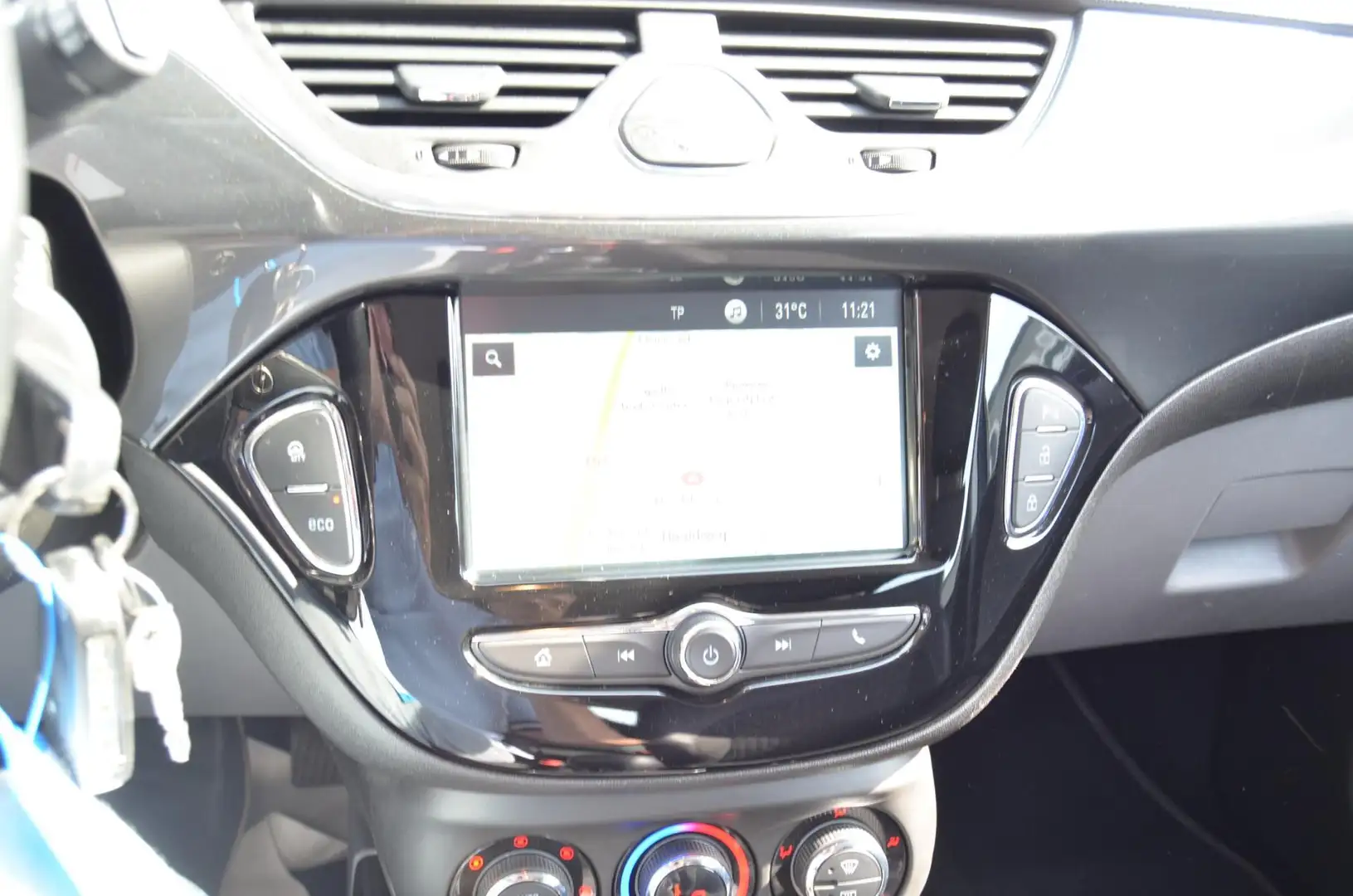 Opel Corsa 1.0 Turbo Online Edition| 5DRS| NAVI|CARPLAY|TURBO Blauw - 2
