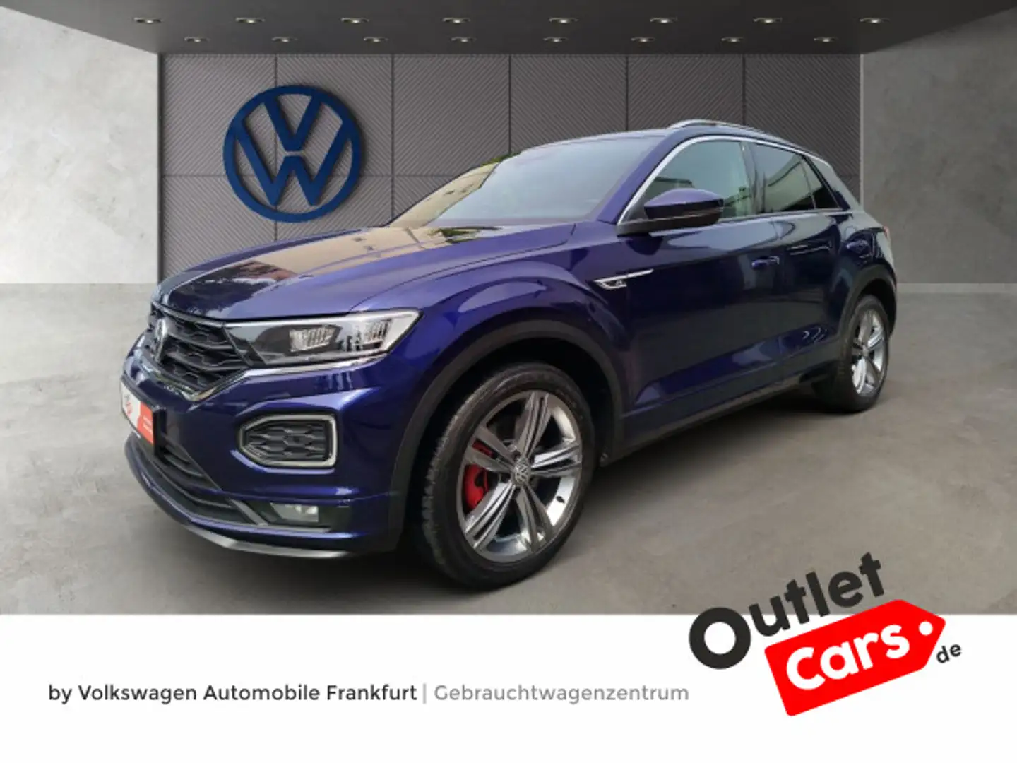 Volkswagen T-Roc 2.0 TDI DSG Sport 4Motion Navi ACC " Front Blau - 1