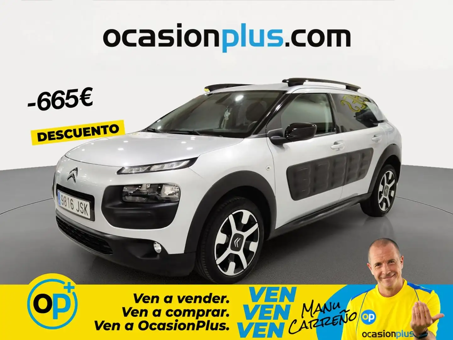 Citroen C4 Cactus 1.6 BlueHDi Feel Edition 100 Gris - 1