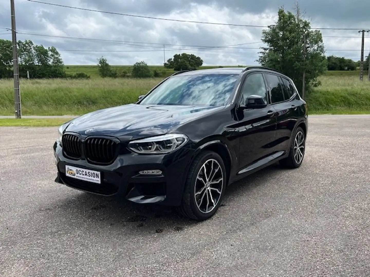 BMW X3 M xDrive20d 190ch BVA8  M Sport Černá - 1
