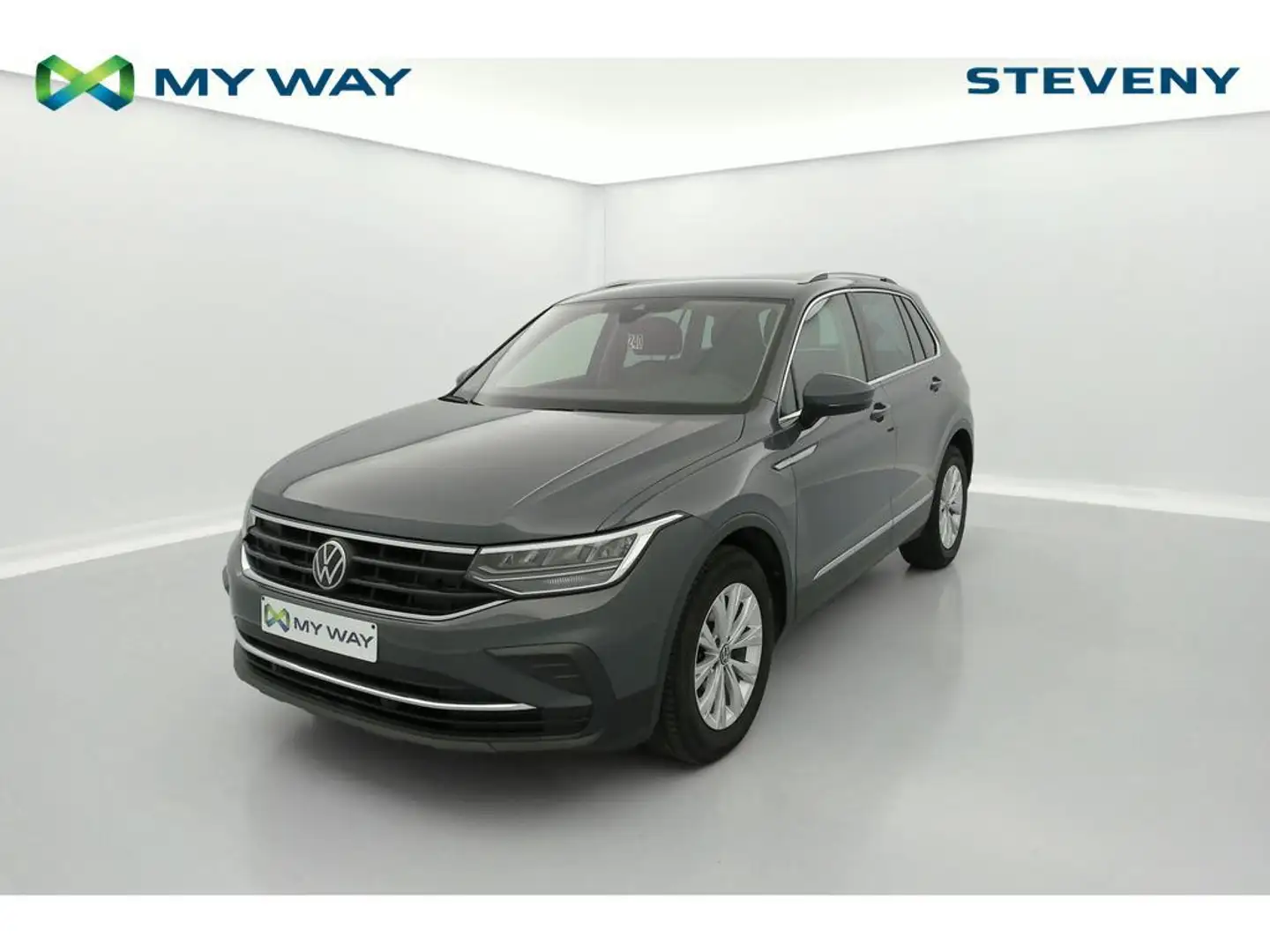Volkswagen Tiguan 2.0 TDI SCR 110 kW (150 ch) 7 vitesses DSG Šedá - 1