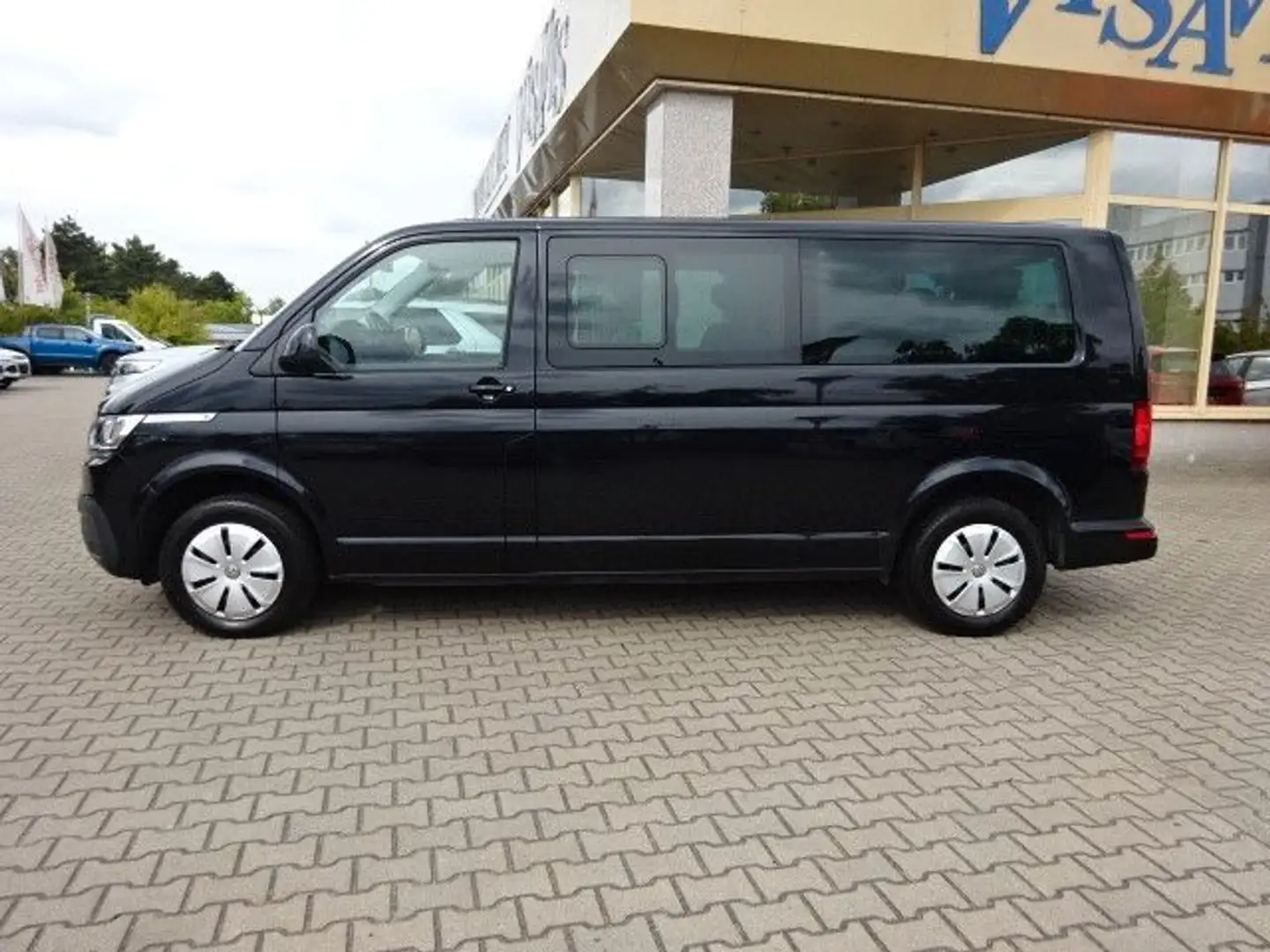 Volkswagen T6 Caravelle T6.1 Caravelle 150PS DSG LR CL AHK Schwarz - 2