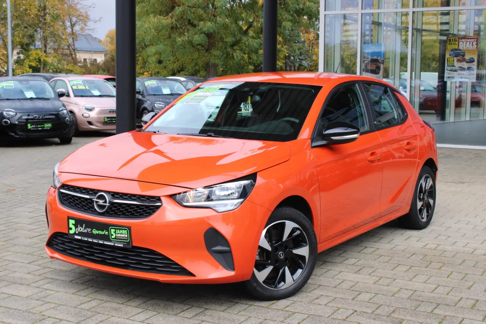 Opel Corsa F e EDITION KlimaA+LM+AUT+SpurH+Virtual Orange - 2