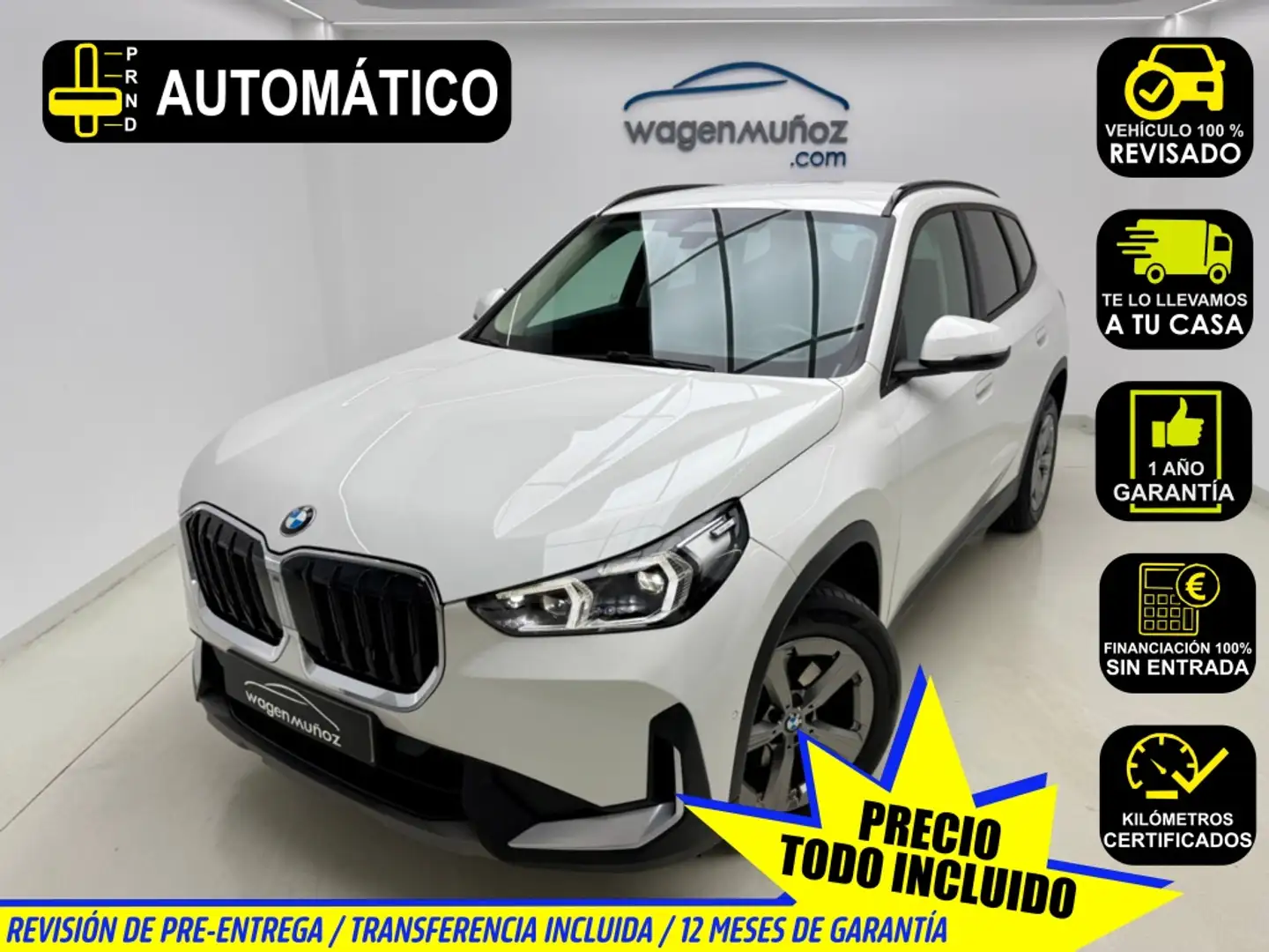 BMW X1 sDrive 18dA Blanco - 1