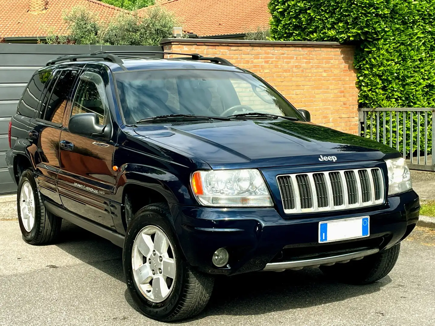 Jeep Grand Cherokee 2.7D aut-164000km REALI-Pelle Marrone-FULL Azul - 2