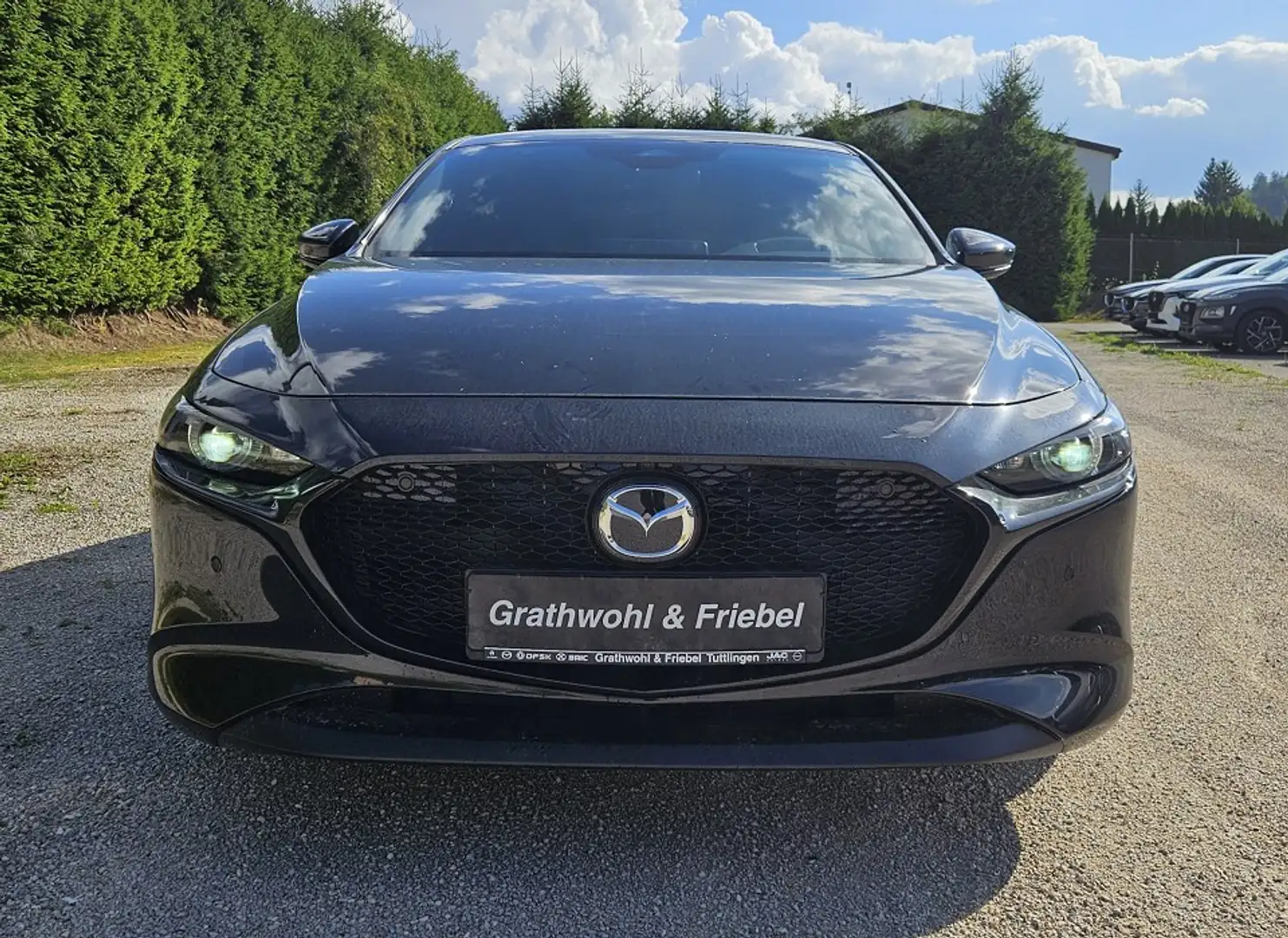 Mazda 3 2.0 e-SKYACTIV X 186 AT Exclusive-line Schwarz - 2