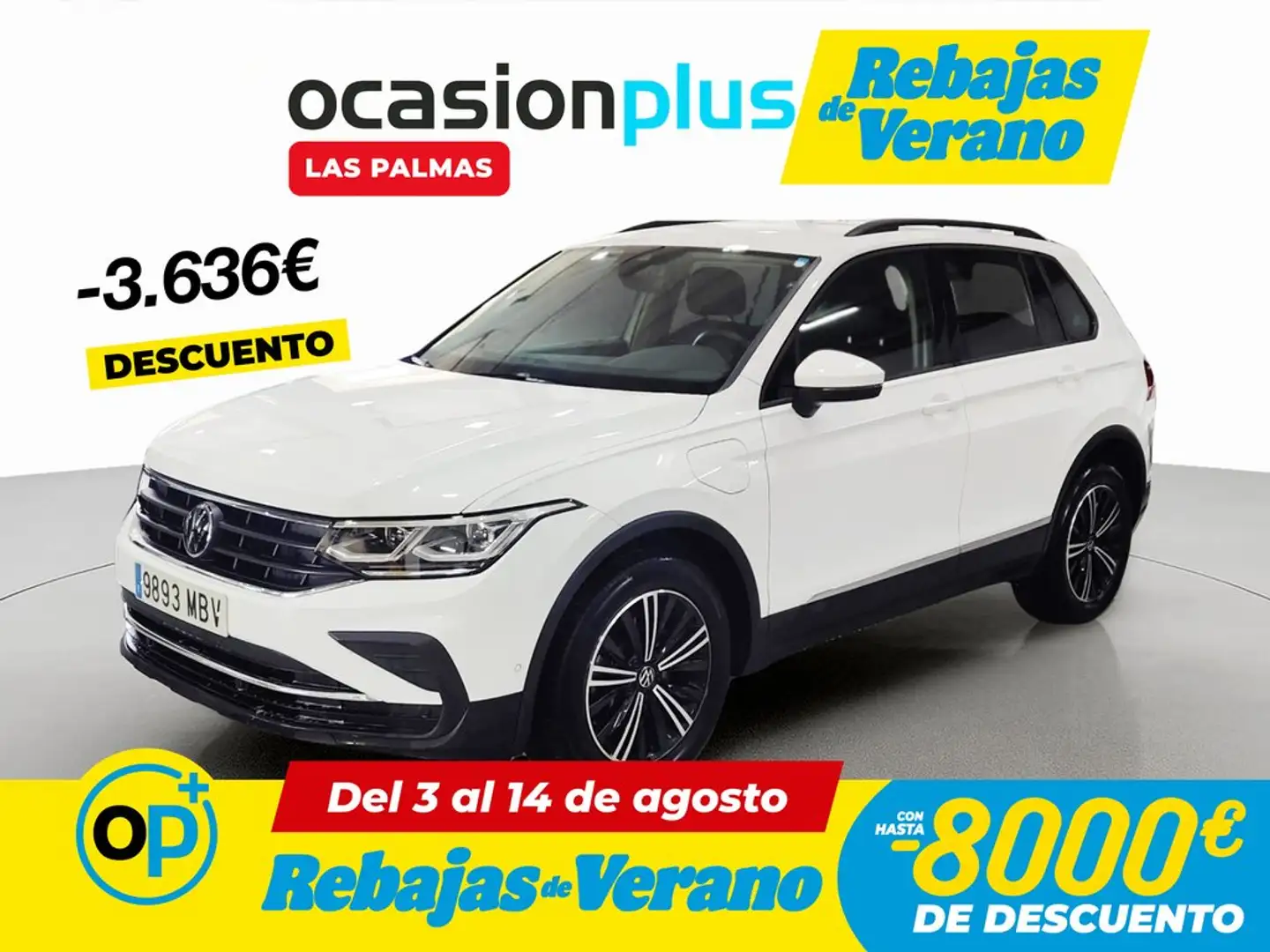 Volkswagen Tiguan 1.4 eHibrid Life 180kW Blanco - 1