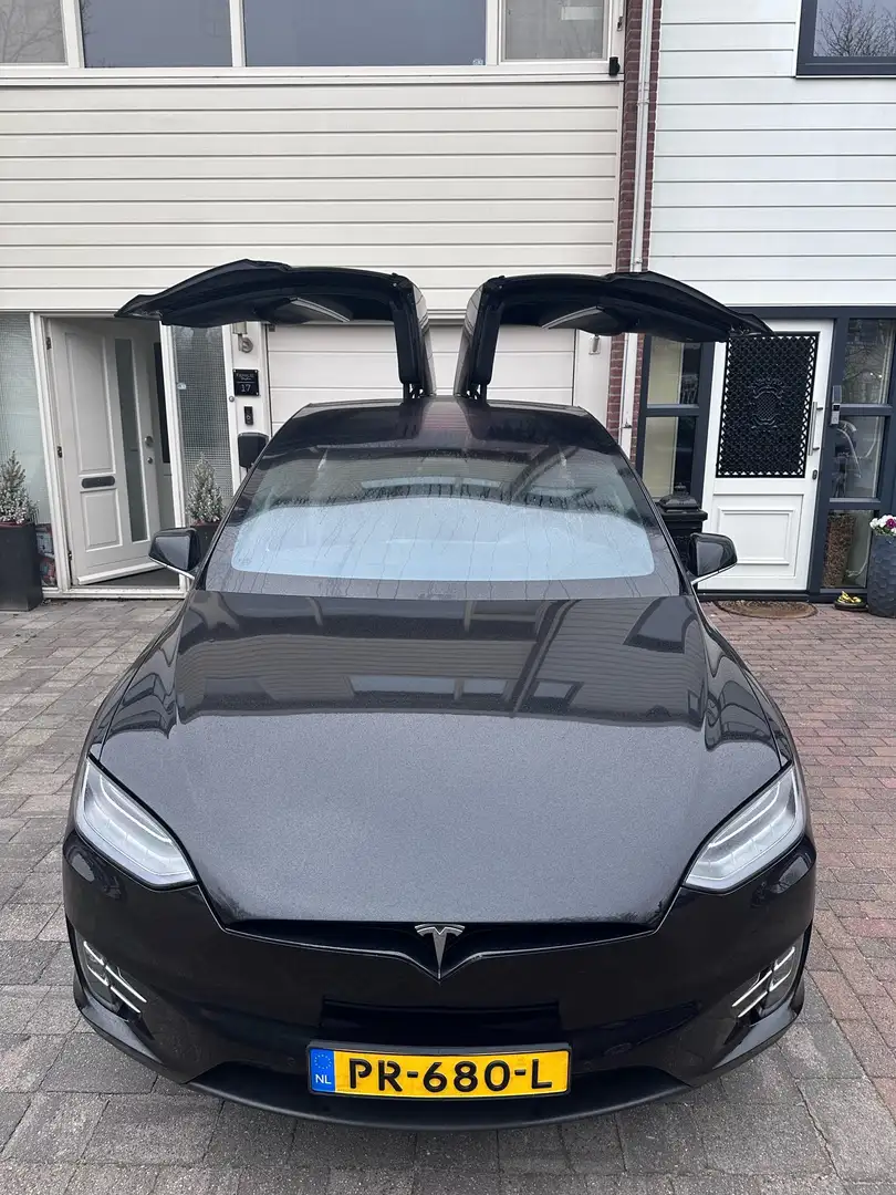 Tesla Model X 100D Zwart - 1