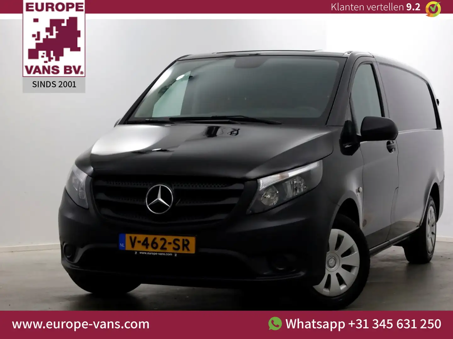 Mercedes-Benz Vito 114 CDI 136pk E6 RWD Lang Airco/Navi 01-2019 Noir - 1