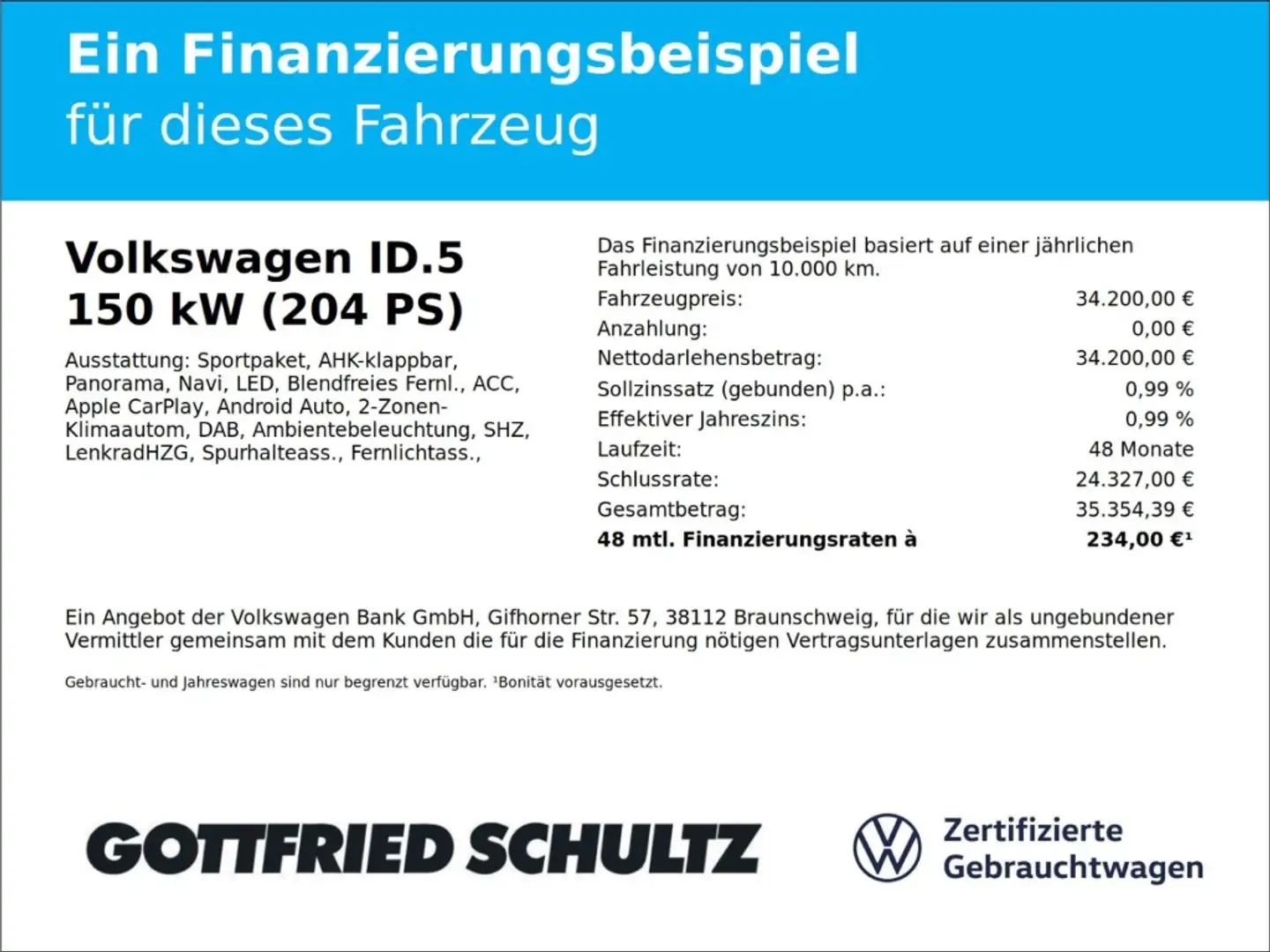 Volkswagen ID.5 Performance 150 kW App-Connect Discover Pro Dynami Alb - 2