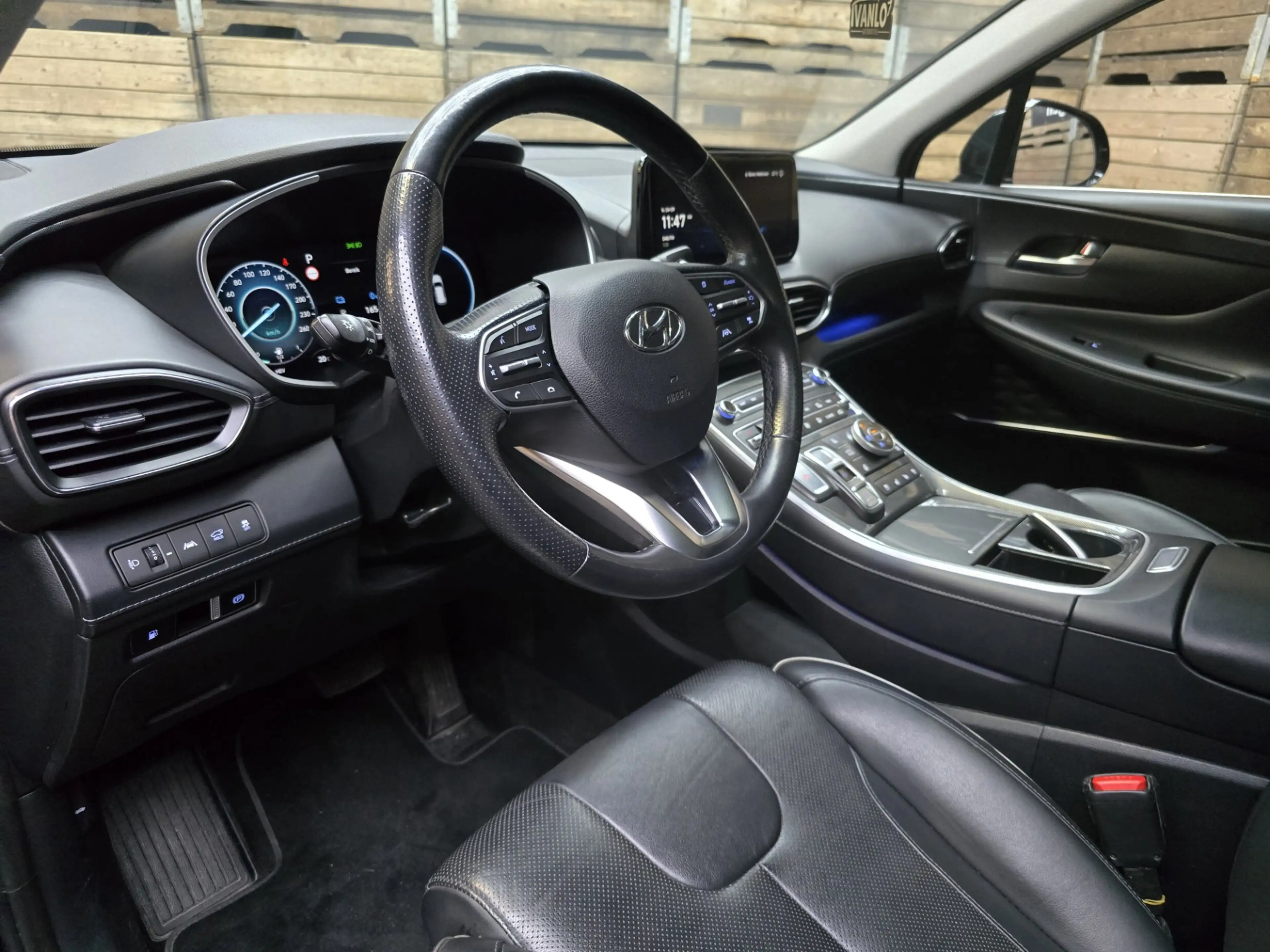 Hyundai SANTA FE 1.6 T-GDI PHEV Premium Sky 7p. Leder Pano Clima Na — photo 3