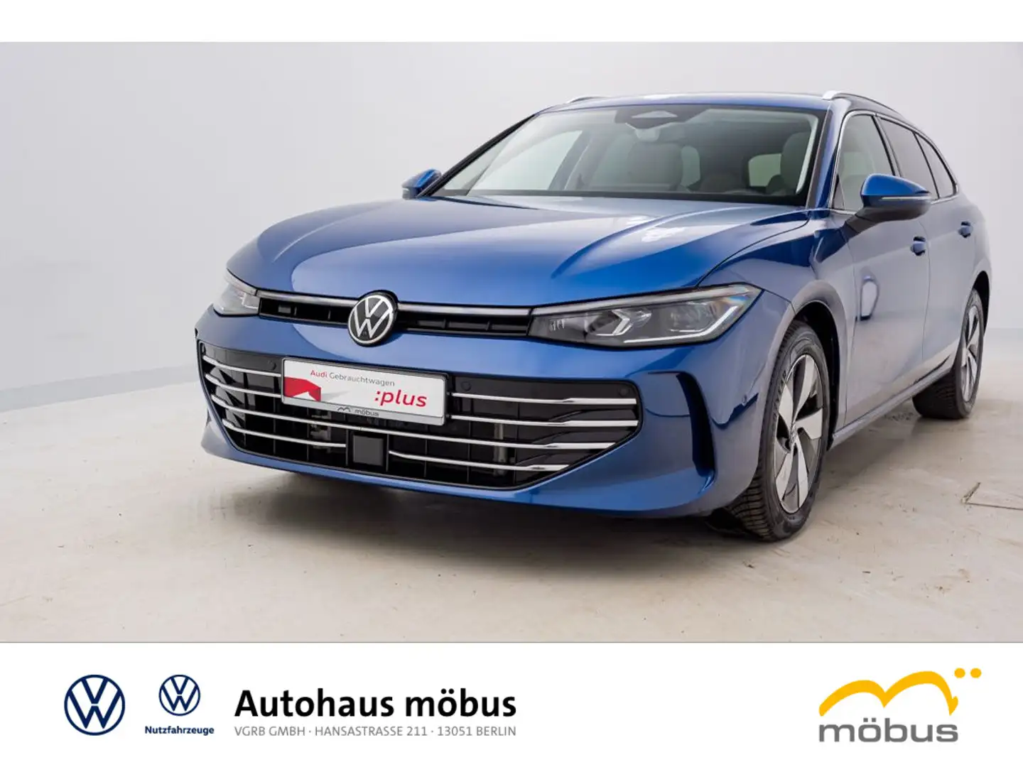 Volkswagen Passat 2.0 TDI Elegance 4Motion *DSG*AHK*APP*NAV Blau - 2