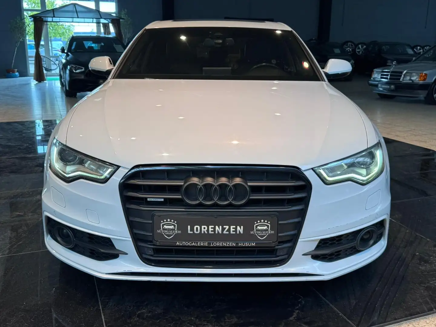 Audi A6 3.0 TDI quattro DSG S-Line Kamera MMI ACC LED Blanc - 2