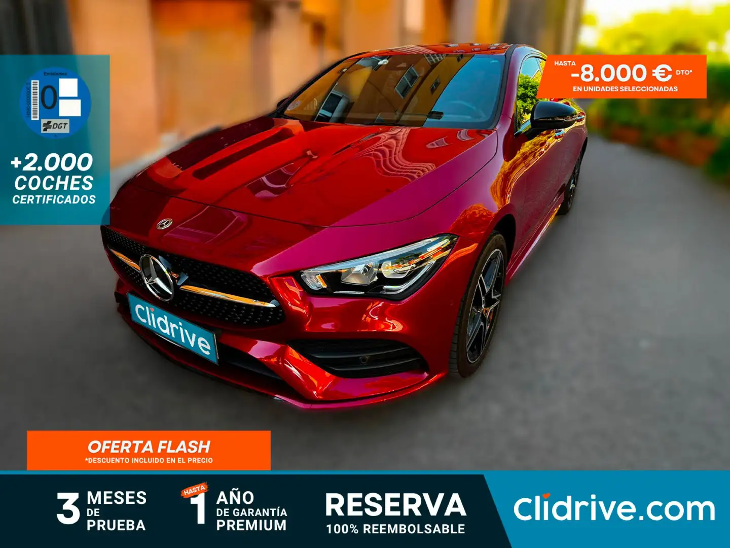 Mercedes-Benz CLA 250 e Shooting Brake Burdeos - 1
