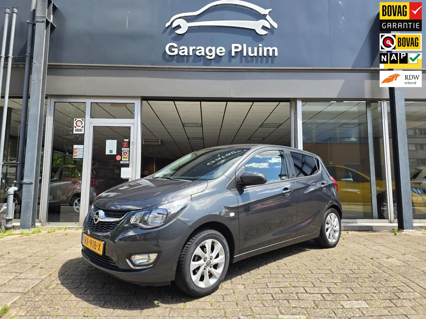 Opel Karl 1.0 ecoFLEX Innovation PDC/ECC/Clima/DAB+ Grijs - 1