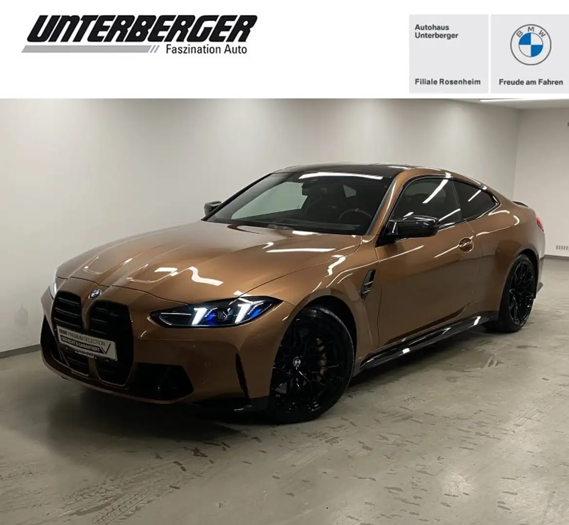 BMW M4 Competition M xDrive Coupé M Race Track Paket Braun - 1
