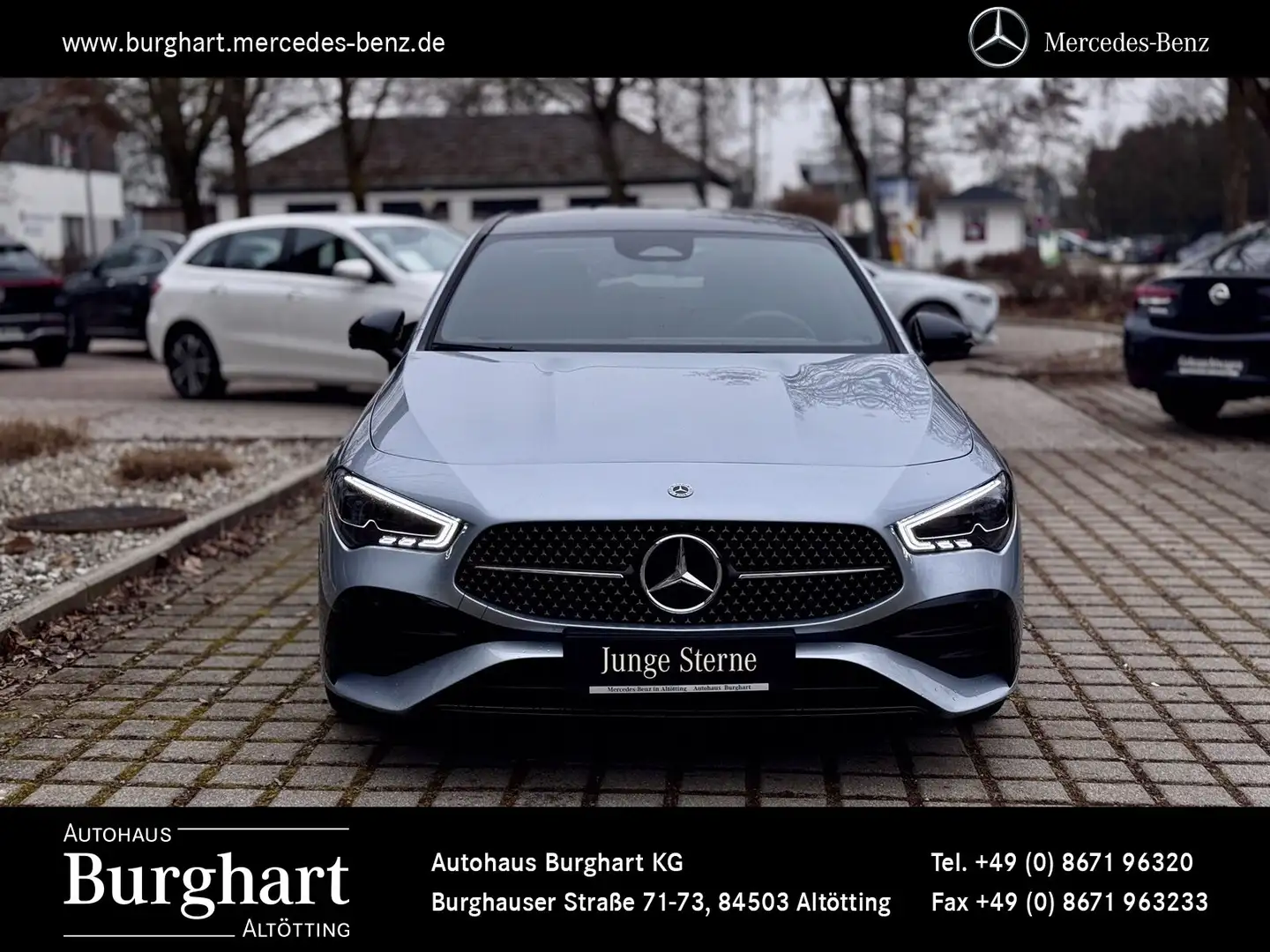 Mercedes-Benz CLA 220 CLA 220 d Coupé AMG Line Advanced/Plus/Night Navi Srebrny - 2