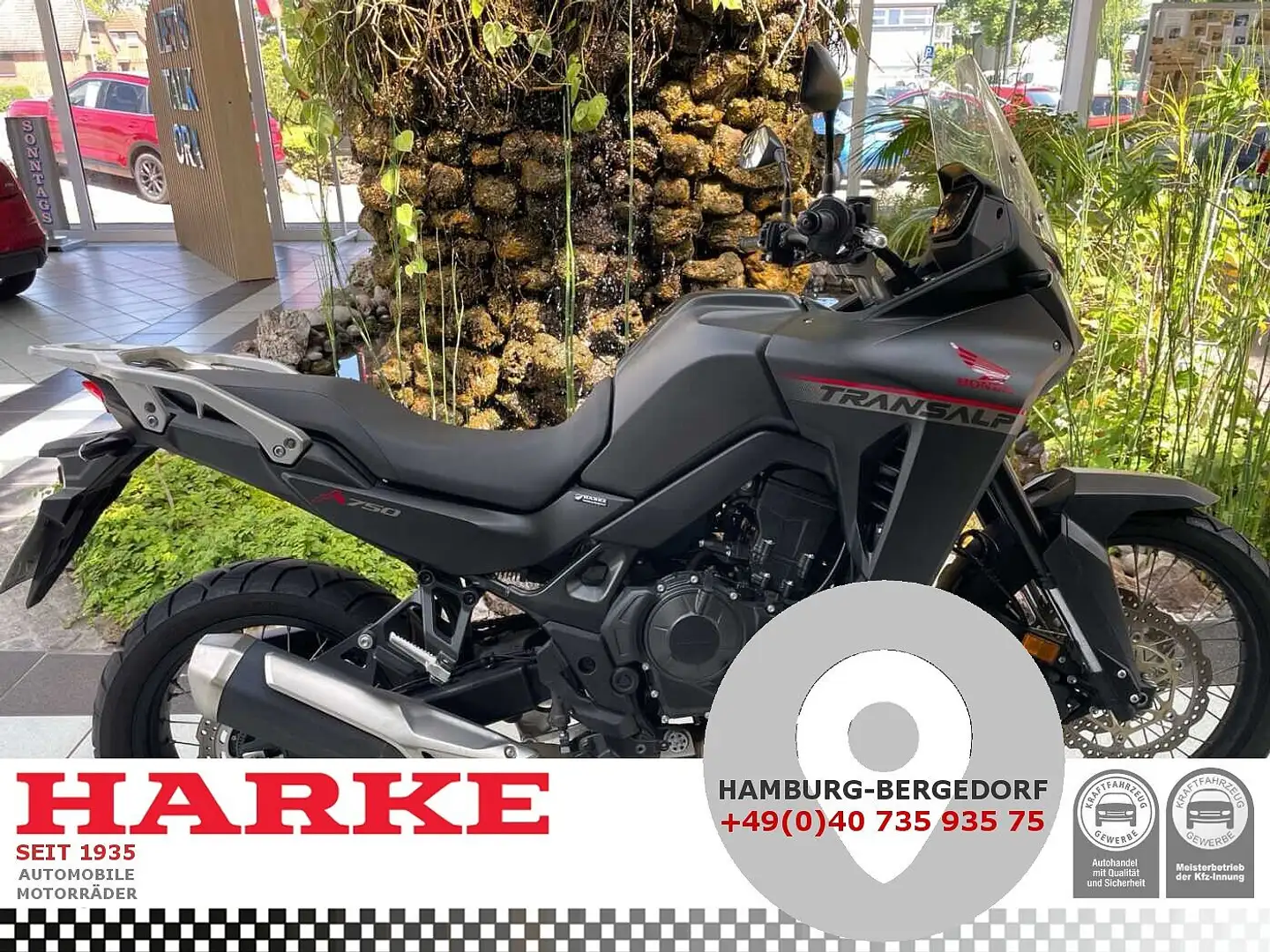 Honda XL 750 Transalp Schwarz - 1